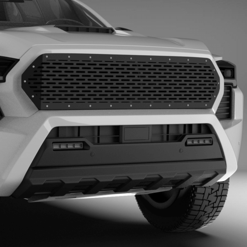 Mesh Grille Laser Cut Mesh Style Fits 2024+ Toyota Tacoma