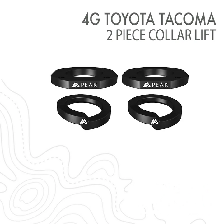 2-Piece Collar Lift Fits 2024+ Toyota Tacoma