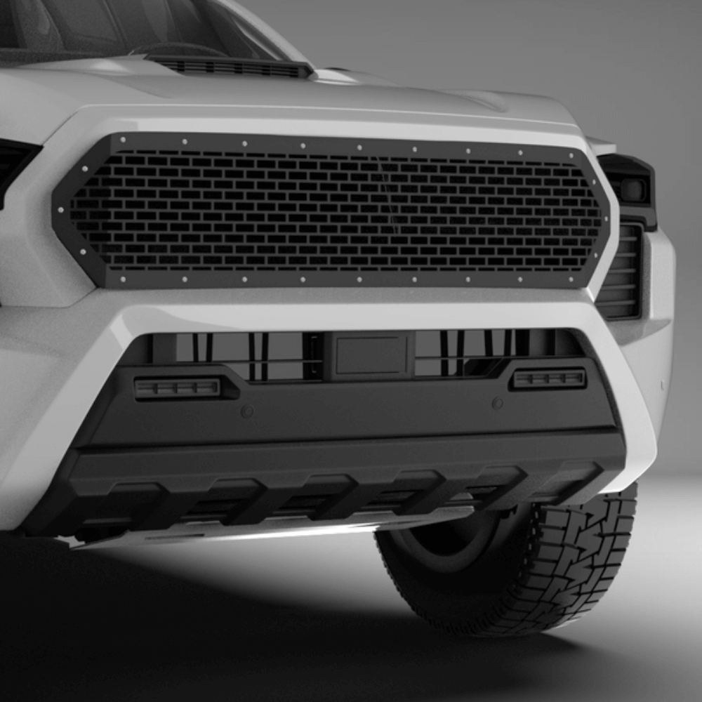 Mesh Grille Laser Cut Mesh Style Fits 2024+ Toyota Tacoma