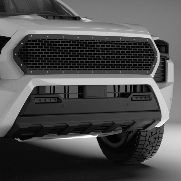 Mesh Grille Laser Cut Mesh Style Fits 2024+ Toyota Tacoma