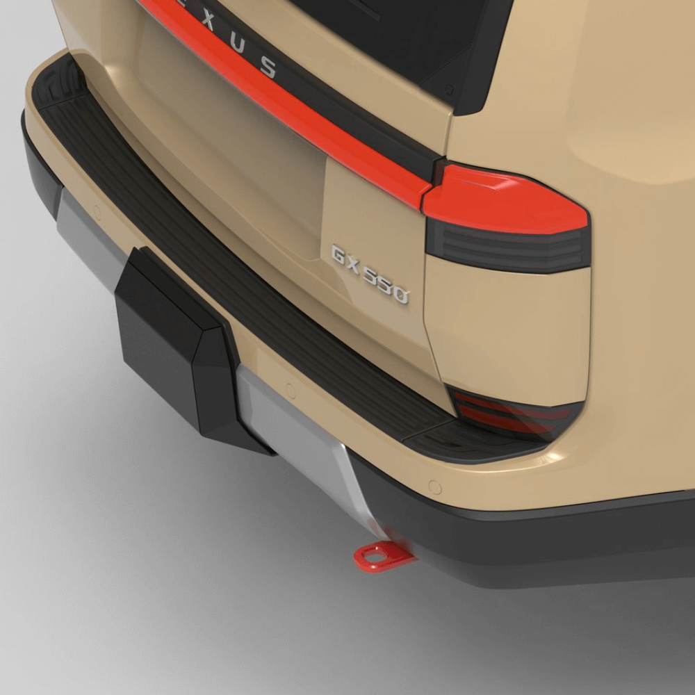 2024+ Lexus GX550 Rear Hitch Skid Cover
