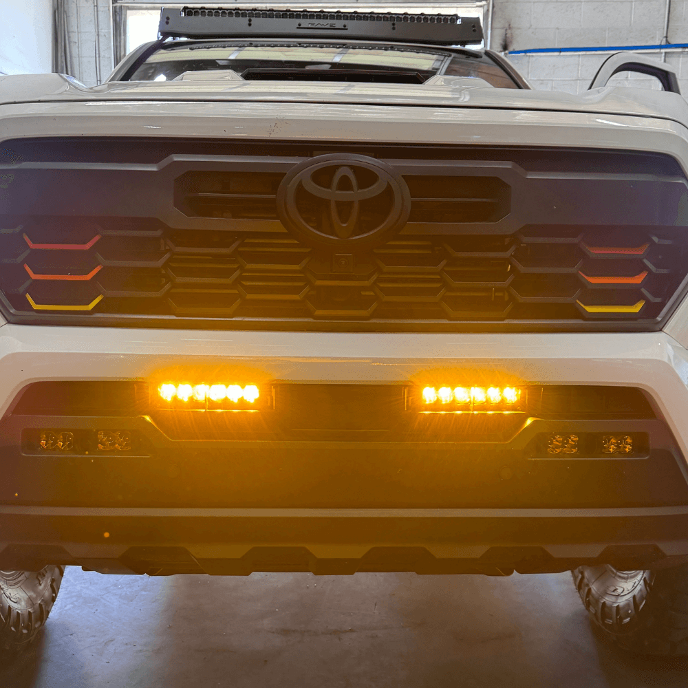 2024+ Toyota Tacoma Behind the Grill Dual 6" Bar Kit