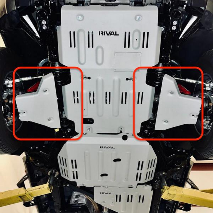 2024+ Toyota Tacoma RIVAL Aluminum Lower Controls Skid Plate