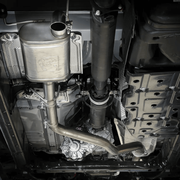 2024+ Toyota Tacoma ROCK BASHER 2-1/2 IN 409 Stainless Steel Cat-Back Exhaust System