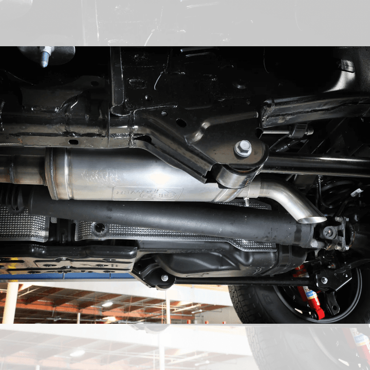 2024+ Toyota Tacoma ROCK BASHER 2-1/2 IN 409 Stainless Steel Cat-Back Exhaust System