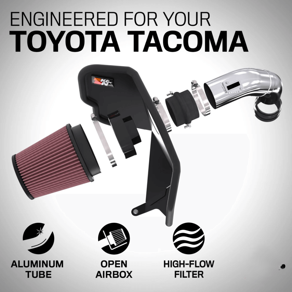 2024+ Toyota Tacoma Cold Air Intake System - Aluminum Tube | L4-2.4L Turbo