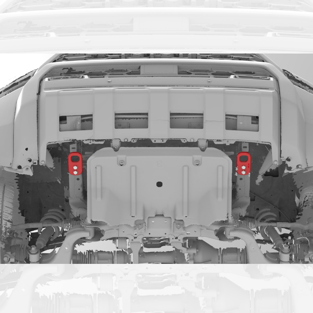 2025+ Toyota 4Runner Lower Front Recovery Points