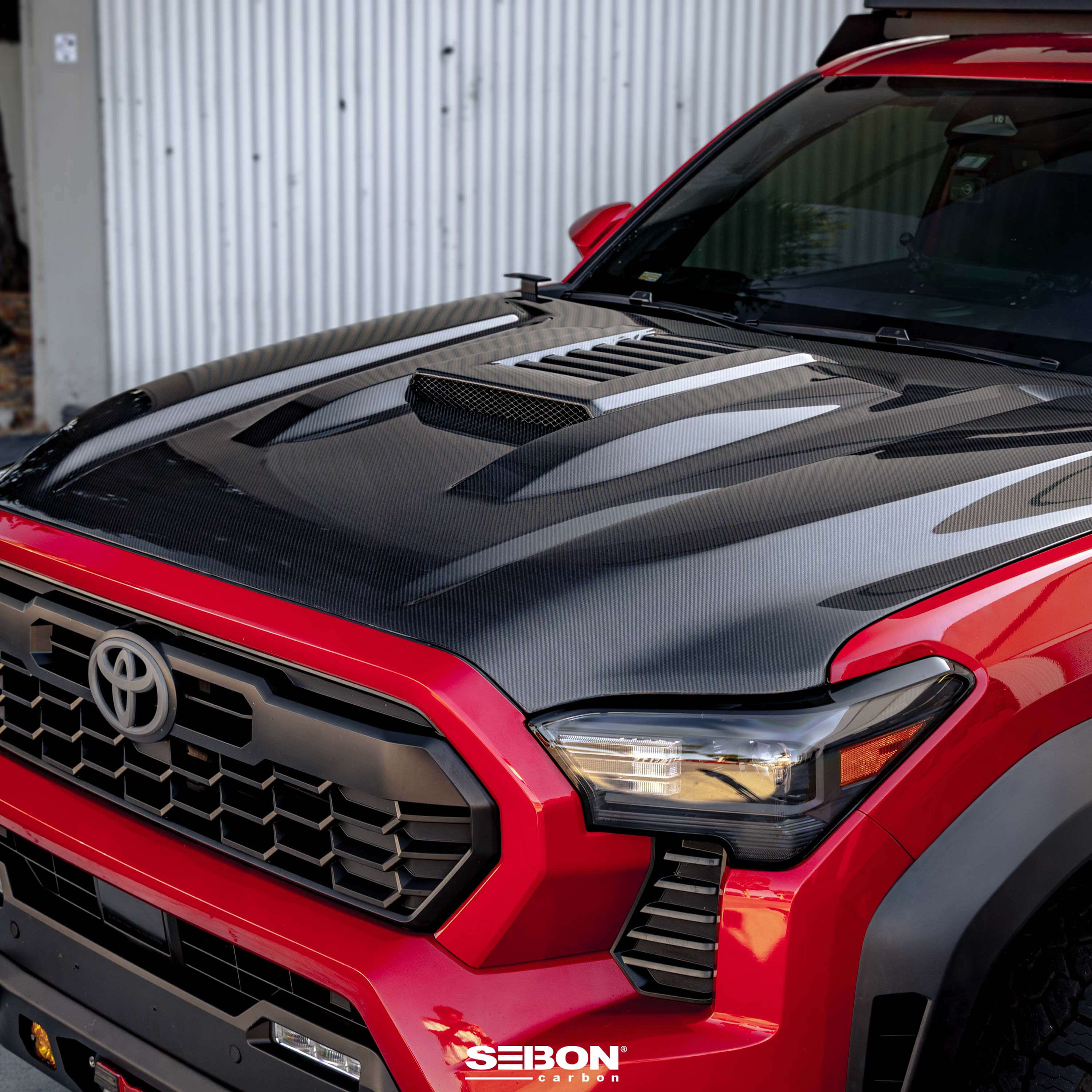 【yotto】 2025+ Toyota 4Runner TR-Style Carbon Fiber Hood – Yota Force