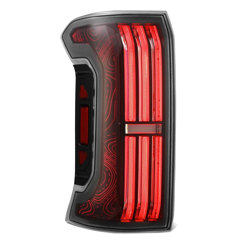 TOPO-ETCH NOVA-Series Prismatic LED Tail Lights for 2024+ Toyota Tacoma