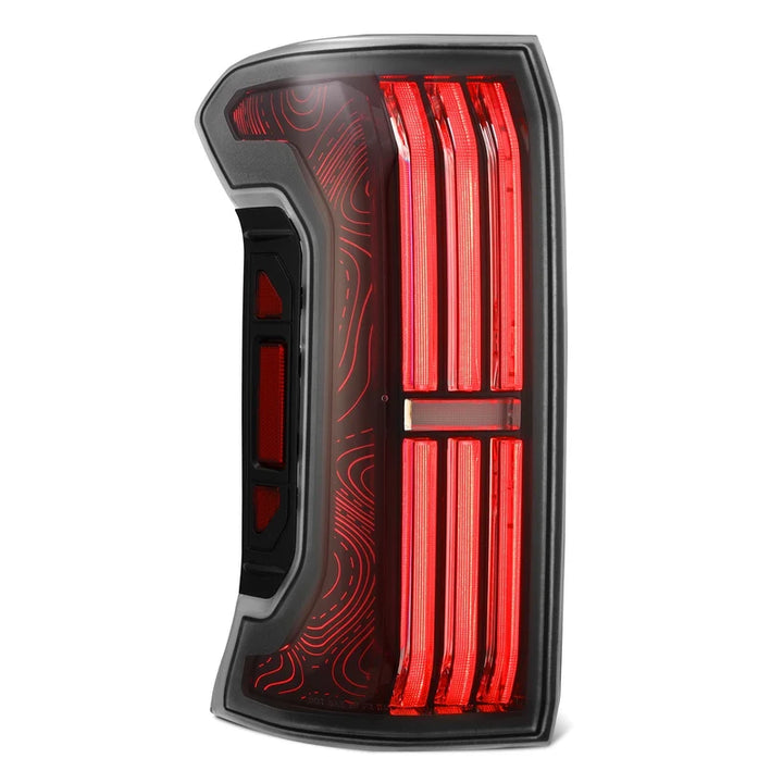 TOPO-ETCH NOVA-Series Prismatic LED Tail Lights for 2024+ Toyota Tacoma