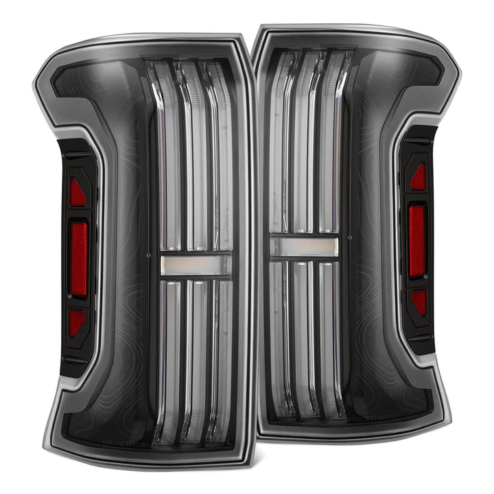 TOPO-ETCH NOVA-Series Prismatic LED Tail Lights for 2024+ Toyota Tacoma