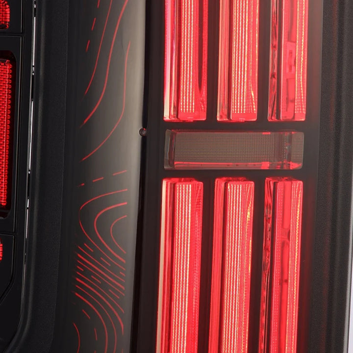 TOPO-ETCH NOVA-Series Prismatic LED Tail Lights for 2024+ Toyota Tacoma