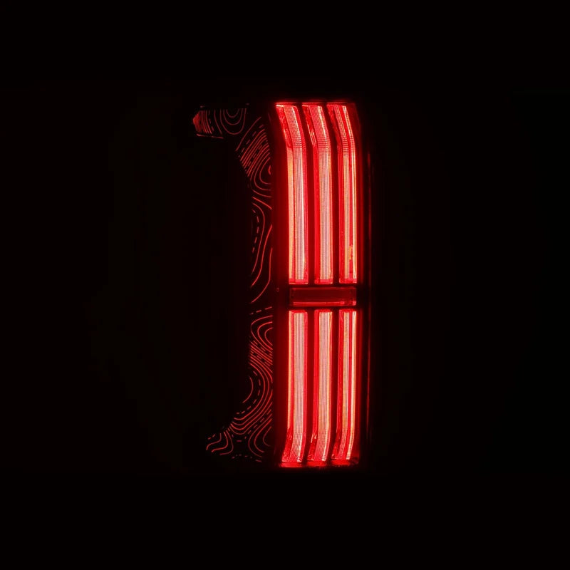 TOPO-ETCH NOVA-Series Prismatic LED Tail Lights for 2024+ Toyota Tacoma