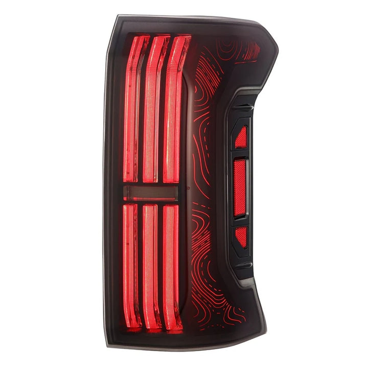 TOPO-ETCH NOVA-Series Prismatic LED Tail Lights for 2024+ Toyota Tacoma