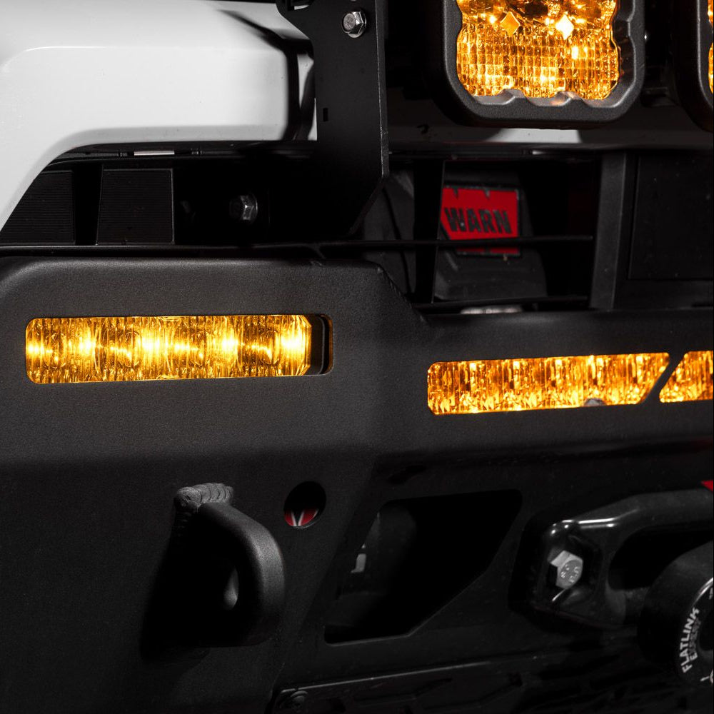 SS6 White LED Light Bar (pair)