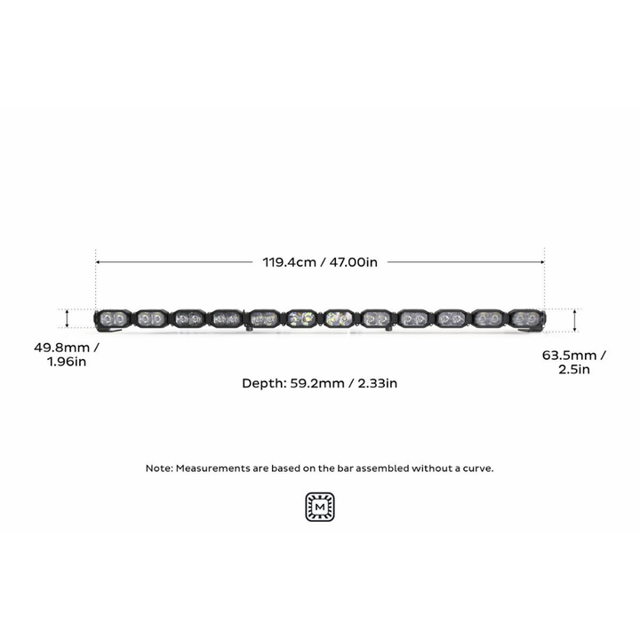 2Banger Bar: 12 Pod / 47"