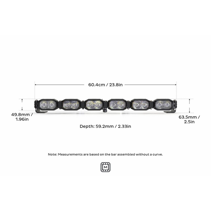 2Banger Bar: 6 Pod / 24"