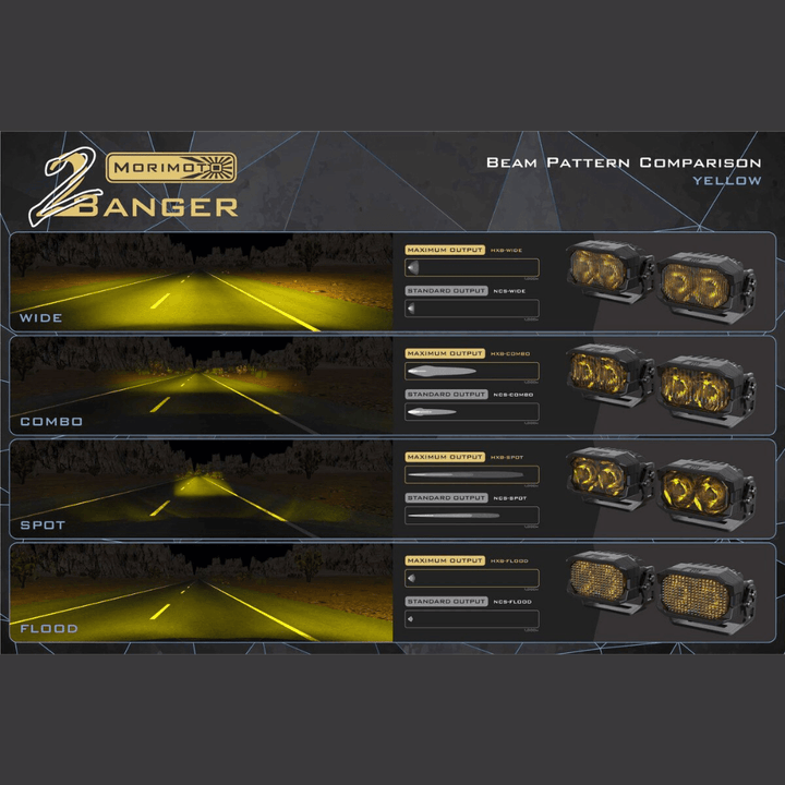 2Banger LED Ditch Light System fits 2010-2013 Toyota 4Runner