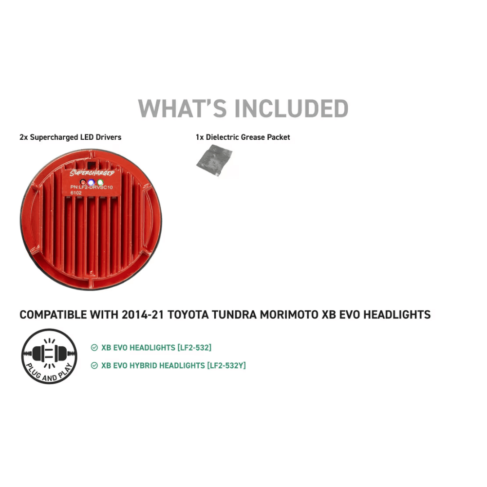 XB Evo Supercharged Drivers for 2014-2021 Toyota Tundra