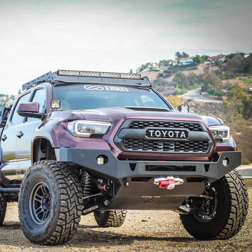 3" Bulge Off Road Fiberglass Fenders/Ext Fits 2016+ Toyota Tacoma