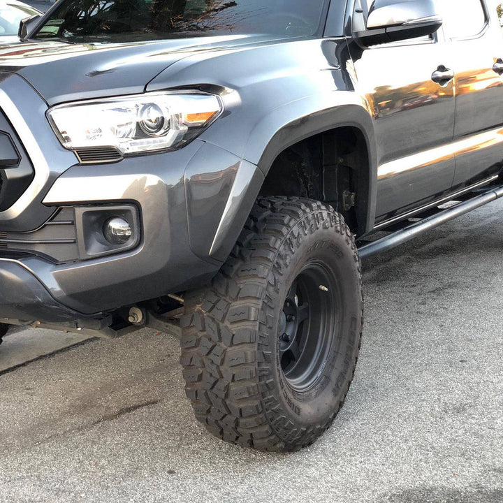 3" Bulge Off Road Fiberglass Fenders/Ext Fits 2016+ Toyota Tacoma