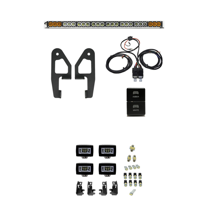 42|43" Dual Row Premium Roof Rack Lighting Kit | Spot & Combo Fits 2010-2024 Toyota 4Runner