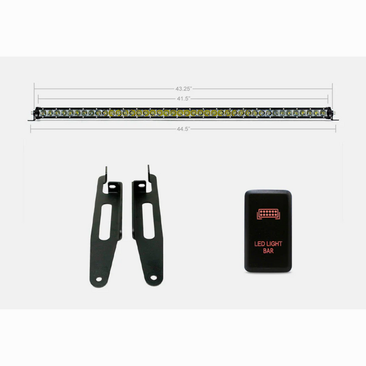 42" Single Row Spot Economy Roof Rack Lighting Kit