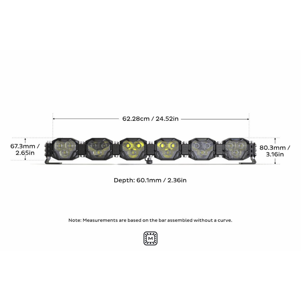 4Banger Bar: 6 Pod / 24.5"