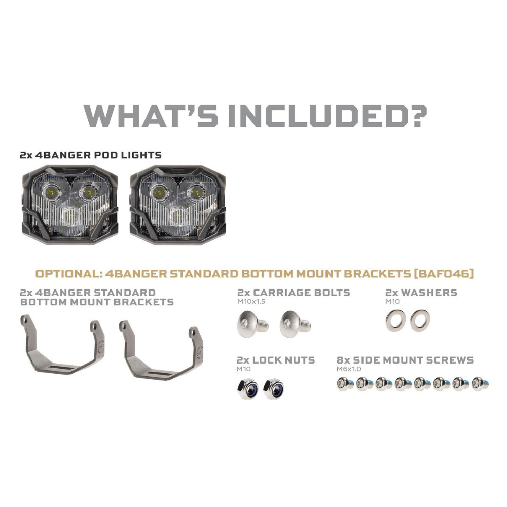 4Banger LED Pods: NCS