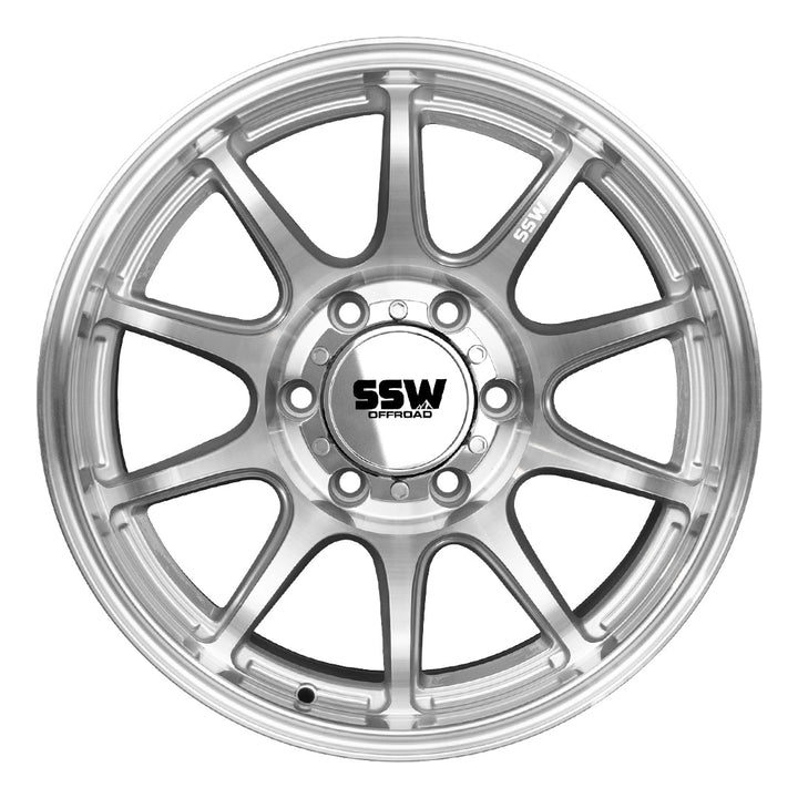 APEX / MACHINED SILVER / 17X9.0 | -25