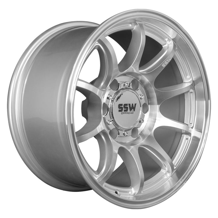 APEX / MACHINED SILVER / 17X9.0 | -25