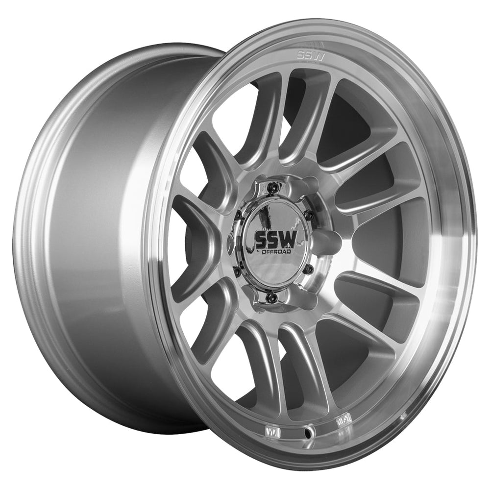 RAPTOR | MACHINED SILVER | 17X9.0 | -12