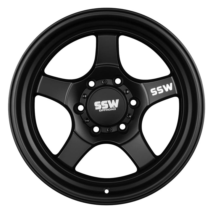 STRYKER | MATTE BLACK | 17x9.0 -| 25