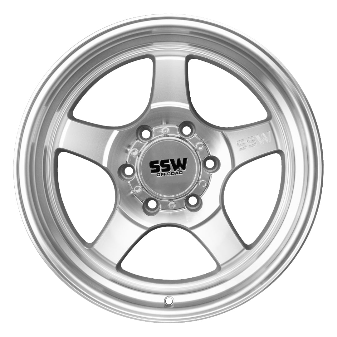 STRYKER | MACHINED SILVER | 17x9.0 | -25