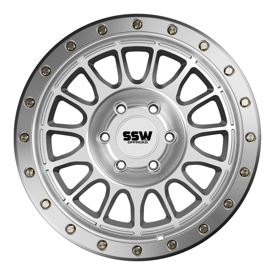 Dakar Evo / Machined Silver / 17x9.0 +25