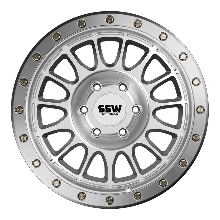 Dakar Evo / Machined Silver / 17x9.0 +25