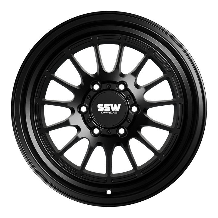 Dakar / Matte Black / 17x9.0 +0