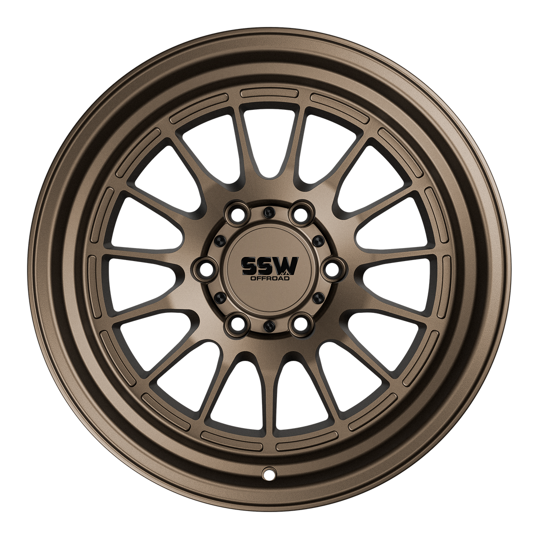 Dakar / Matte Bronze / 17x9.0 +0