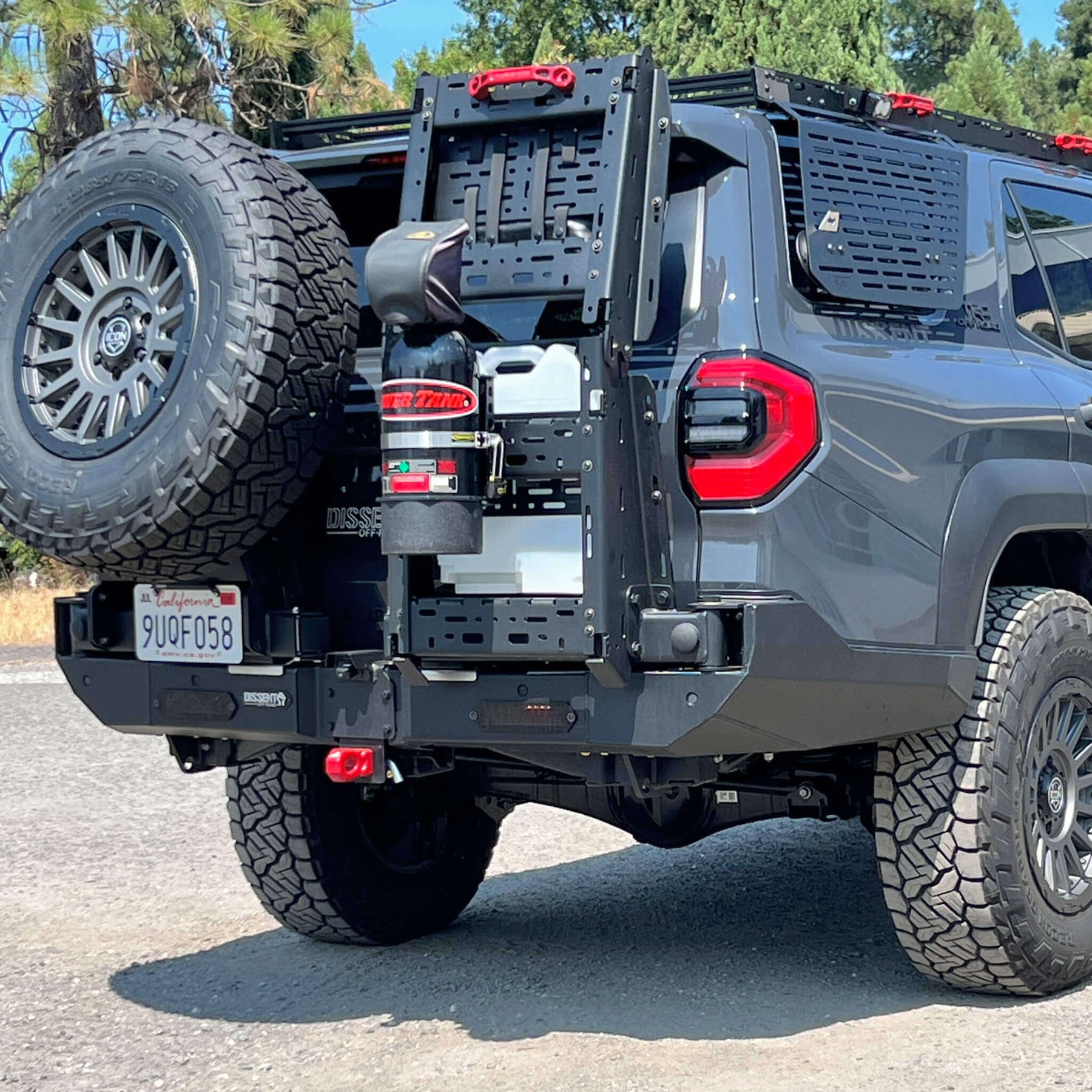 4runner Rear Swing Dual-Swing Rear Bumper Fits 2025+ Toyota 4Runner – Yota Force