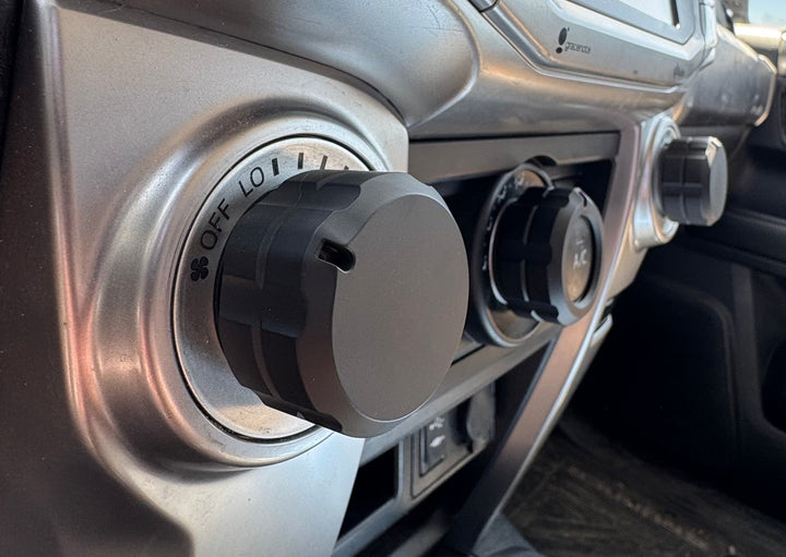 Climate Knob Covers Fit 2010-2024 Toyota 4Runner
