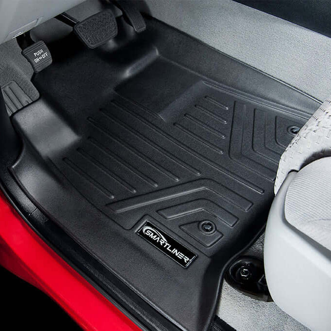 SMARTLINER Custom Fit Floor Liners fits 2007-2011 Toyota Tundra CrewMax