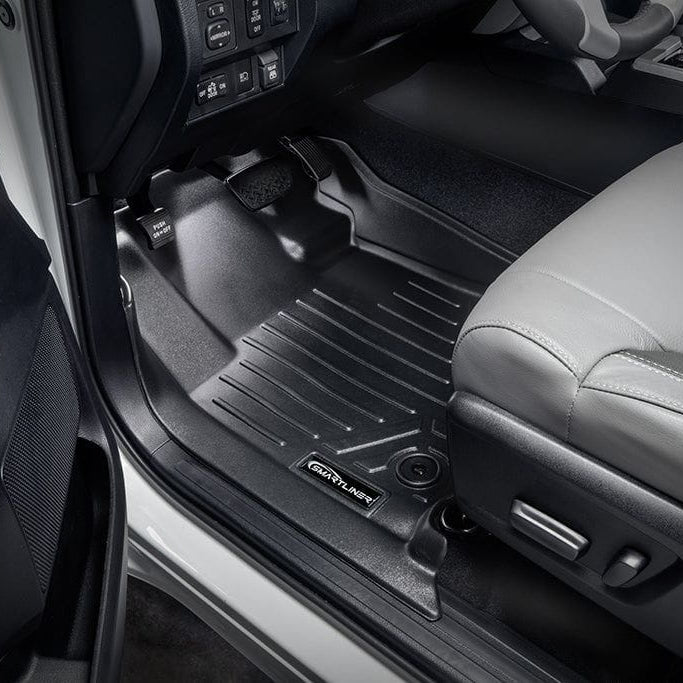 SMARTLINER Custom Fit Floor Liners fits 2014-2021 Toyota Tundra Double Cab (with Coverage Under 2nd Row Seat)