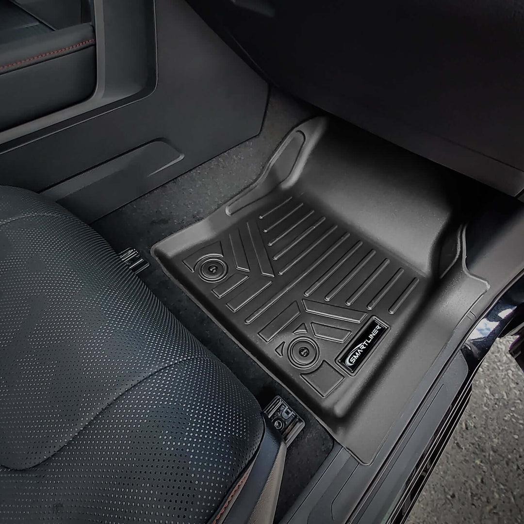 SMARTLINER Custom Fit Floor Liners fits 2023+ Toyota Sequoia (7 Passenger Model without Center Console)