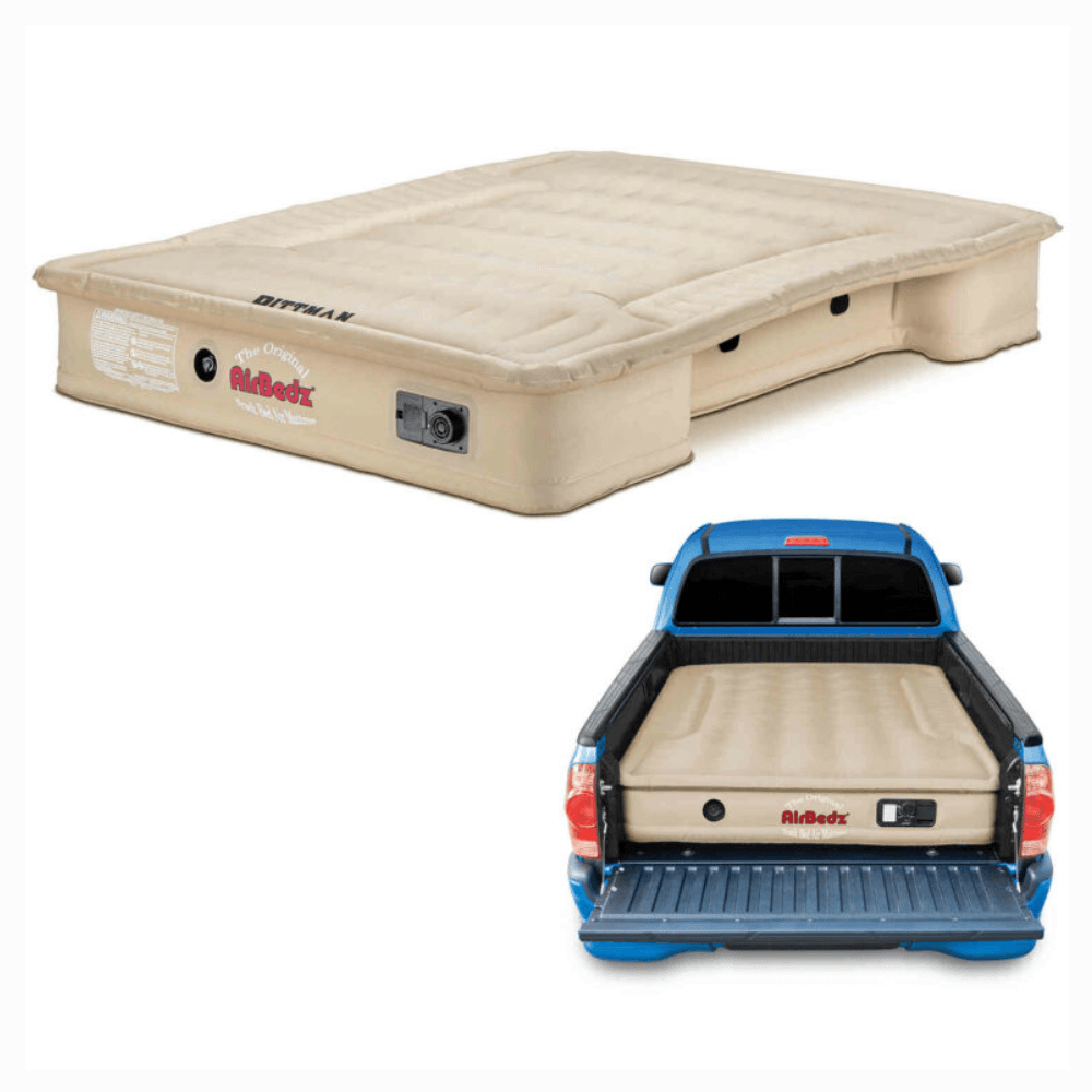 “AirBedz” Original Truck Bed Mattress with Built-in Rechargeable Battery Air Pump
