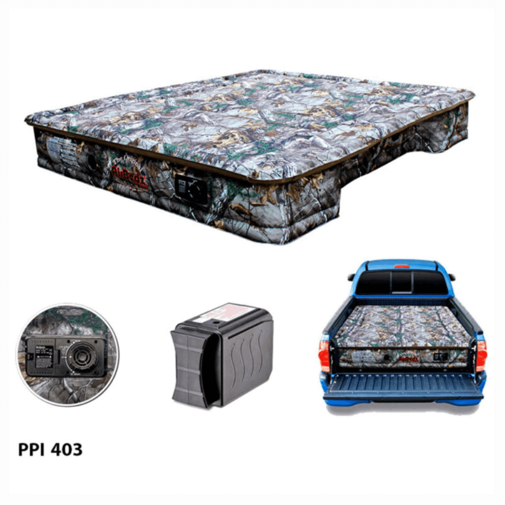 “AirBedz” Original Truck Bed Mattress with Built-in Rechargeable Battery Air Pump