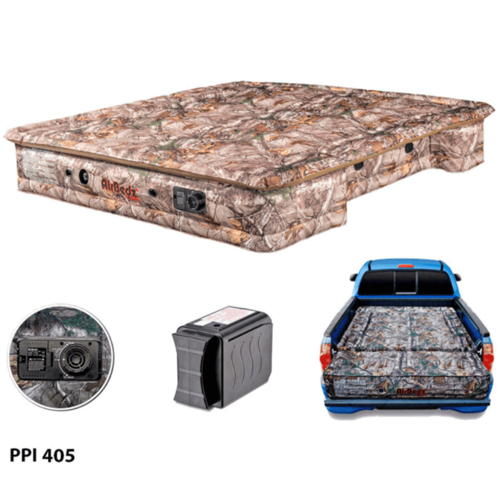 “AirBedz” Original Truck Bed Mattress with Built-in Rechargeable Battery Air Pump