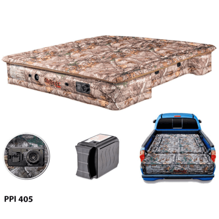 “AirBedz” Original Truck Bed Mattress with Built-in Rechargeable Battery Air Pump