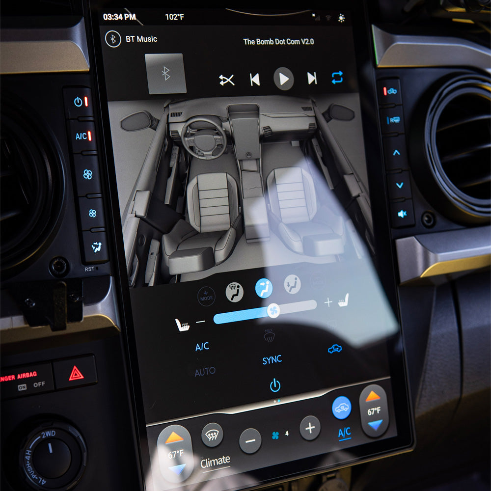 Generation 6 T-Style Radio Fits 2016-2023 Toyota Tacoma