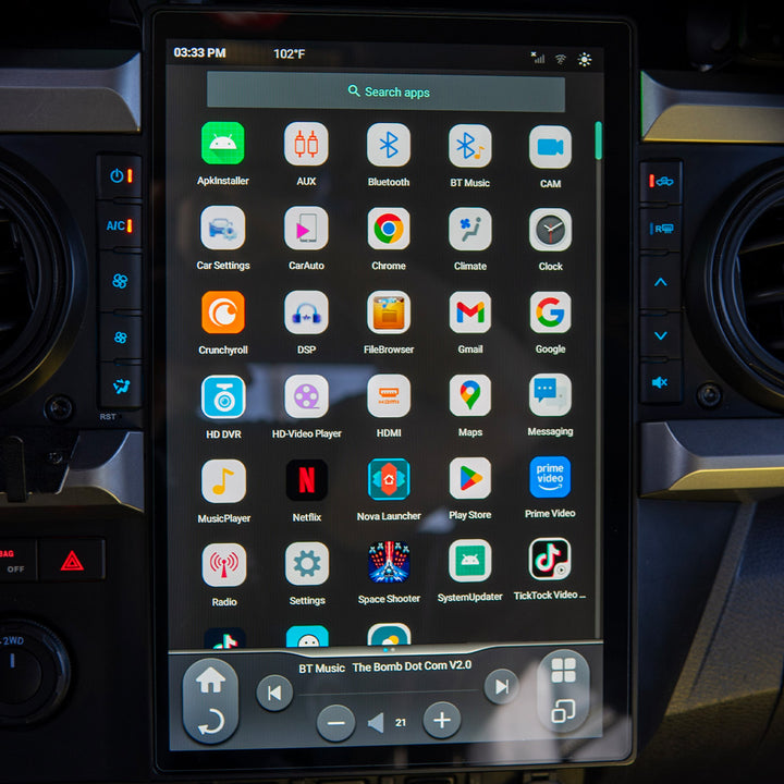 Generation 6 T-Style Radio Fits 2016-2023 Toyota Tacoma