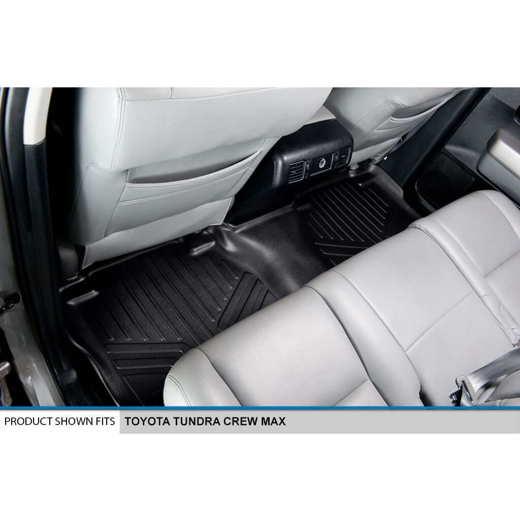 SMARTLINER Custom Fit Floor Liners fits 2012-2013 Toyota Tundra CrewMax